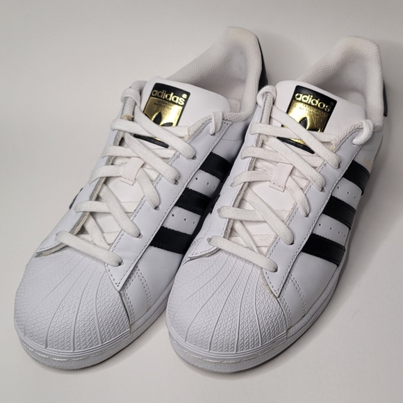 adidas Shoes - ADIDAS SUPERSTAR SHOES White and Black Women's Size 8